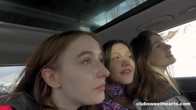 4 потрясающие лыжницы и их нетрадиционный горячий секс #1