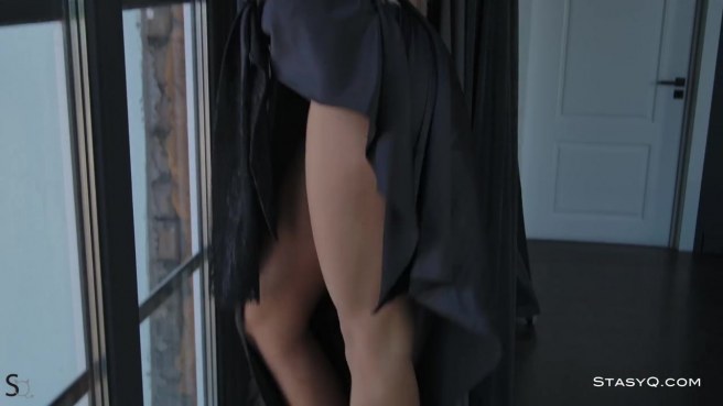 Вечернее эротическое шоу от красивой модели #2